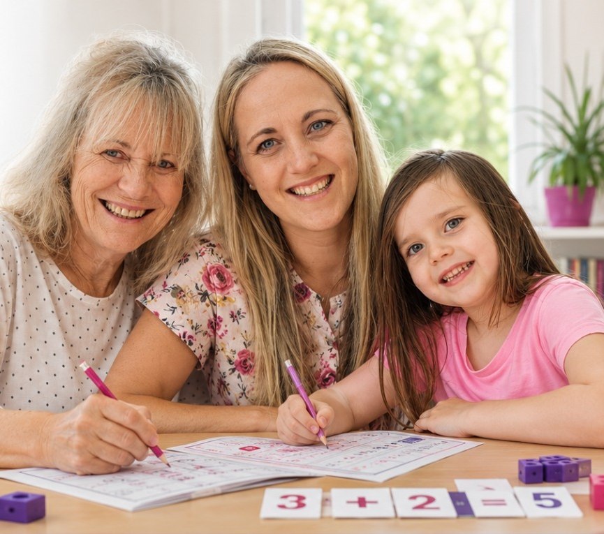 The family behind I Can Maths